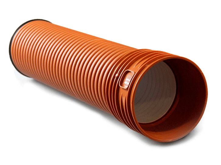 Труба Polytron ProKan для наружной канализации SN8, SN10, SN16